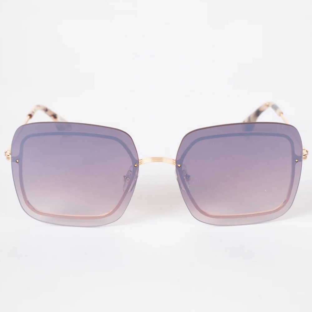 KREWE Sunglasses ; Blair 24k Oyster Mirrored